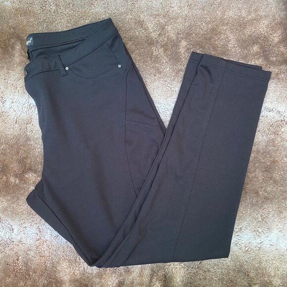LIKE AN ANGEL Black Classic Dark RAYON POWER STRETCH Pants Size 3X - Picture 4 of 8